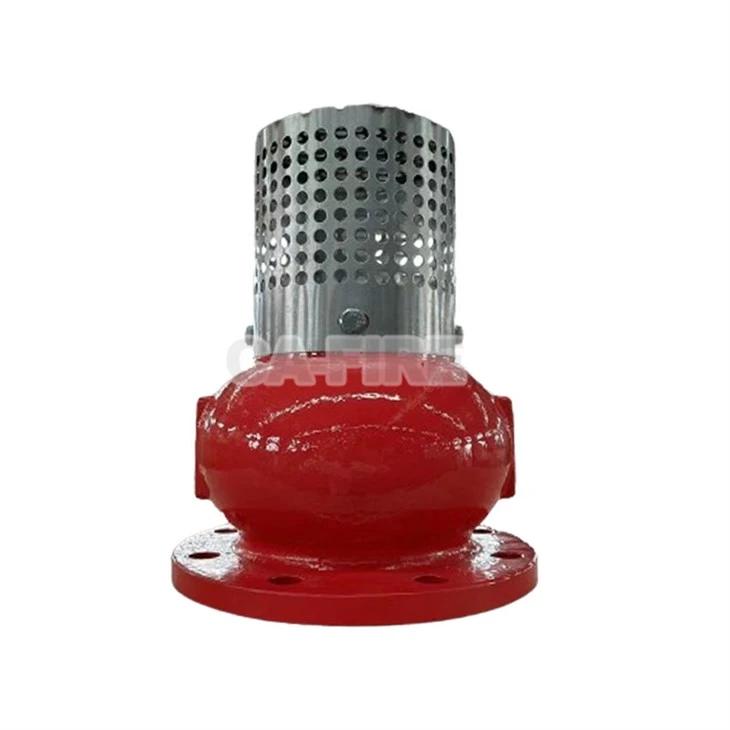 High-Quality Foot Valve Flange (Red/Blue) For Reliable Fire Systems high quality